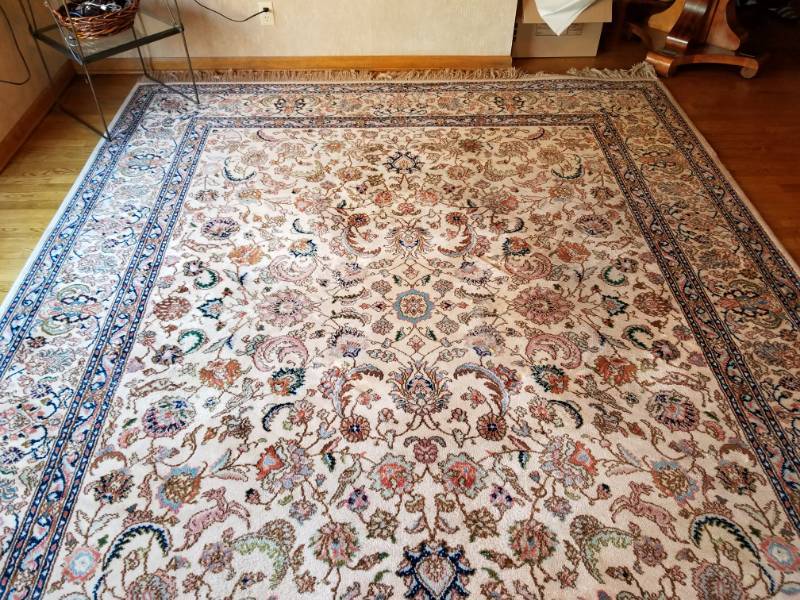 lot 5188 image: Blue Heriz Pattern #748 Karastan Area Rug