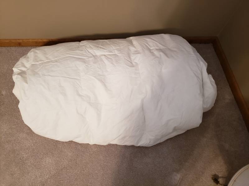 lot 5250 image: Full Size Down Comforter