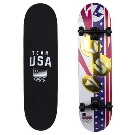 lot 10054 image: Team USA 31 Inch Olympic Series Skateboard - Retail - $29.97