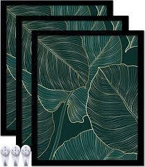 lot 10104 image: Black Picture Frame Set of 3, 16x16 Picture Frame for Square Photo Poster Canvas Certificate Document Display Horizontally or Vertically High Transparent Wall Gallery(Size 16 x 16 inches)