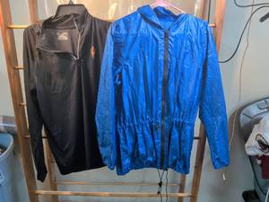 lot 97 image: Under Armour HeatGear Arizona State Sun Devils Quarter-Zip & Blue Windbreaker Jacket Lot
