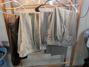 lot 118 image: Ballin & Sansabelt System Mens Dress Trousers Lot