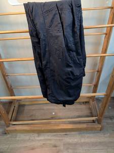 lot 166 image: Black Bear Black Nylon Track Pants Size 12