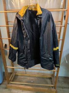 lot 167 image: CLC Work Gear Black and Yellow Rain Jacket