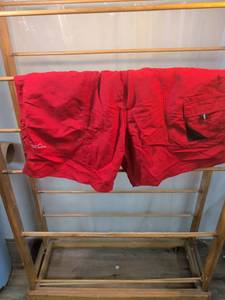 lot 190 image: Eddie Bauer Red Nylon Shorts XXL