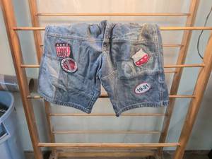 lot 197 image: Southpole Authentic Collection Denim Shorts Size 32 RN82629