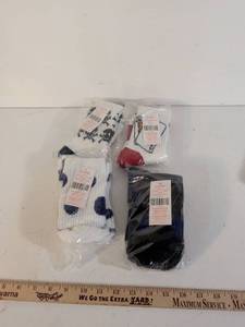 Epic Crew Socks Bundle 4 Pairs Assorted Patterns