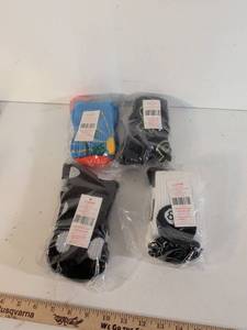 lot 217 image: Epic Sports Crew Socks 4-Pack Assorted Colors Sizes