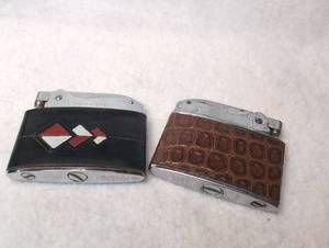 lot 3018 image: Brother  Zenith 2 Pocket Lighters Lot