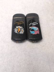 lot 3019 image: American Legend 2-Pack Lighter Set Eagle Design