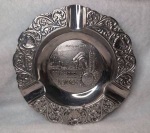 lot 3022 image: Kansas Centennial Commemorative Ashtray&nbsp