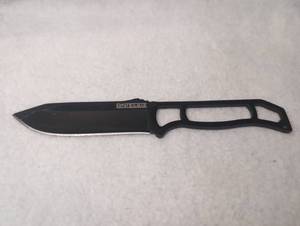 lot 4008 image: BKT KABAR Fixed Blade Knife with Black Handle
