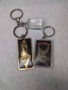 lot 4538 image: Harley-Davidson Keychains - 3 ct