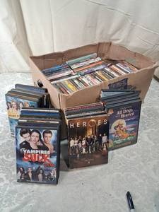 lot 10 image: Large Lot of Mixed DVDs and TV Series Box Sets