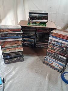 lot 20 image: Large Lot of Assorted DVDs - 80 Movies