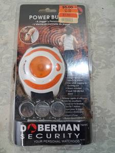 lot 39 image: Doberman Security Power Button Joggers Personal Alarm