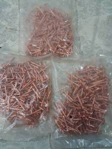lot 67 image: Copper Roofing Nails Bulk Lot - 3 Bags