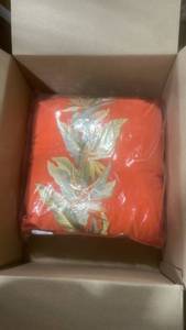 lot 30140 image: Tommy Bahama Throw Pillow - Orange - Retail $0
