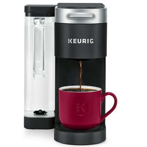 lot 30168 image: Keurig K-Supreme Black Single-Serve K-Cup Pod Coffee Maker - Retail $203