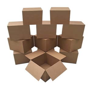 lot 30193 image: UBMOVE 12 Large Corrugated Moving Boxes 20 x 20 x15 - Retail $51