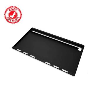 lot 30194 image: Weber Ready Not Rusty Griddle Insert - Compatible with Genesis 4 Burner Gas Grill - Retail $336