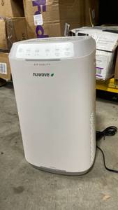 lot 31174 image: nuwave- oxypure zero air purifier  - Retail $0