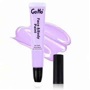 lot 3823 image: Go Ho Pastel Purple Face Paint Stick,Water Based Cream Light Purple Body Paint Washable,Highly Pigmented,Smooth and Safe for Skin,Halloween Cosplay SFX Ursula Makeup - Retail $6