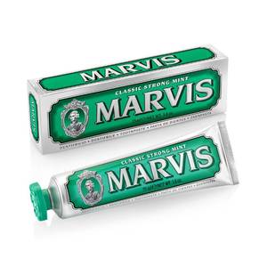 lot 3870 image: Marvis Classic Strong Mint Toothpaste, 3.8 oz (Pack of 1) - Retail $11