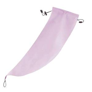 lot 3884 image: Waterproof Hair Sleeve&nbsp Cloth Material, Adjustable Headband, 22x6 Inch Ponytail Cap  Perfectly Great for Women Girls Home, Bathroom Gym - Retail $9