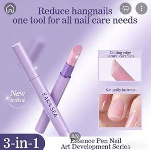 lot 3929 image: KAKA SEA 3-in-1 Essence Pen Nail Art Development Series Cuticle Pusher
