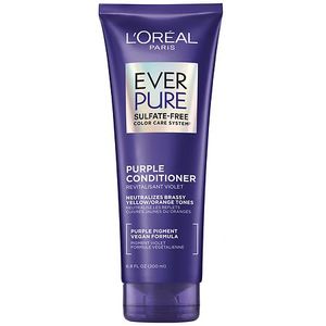 lot 3972 image: LOreal Paris EverPure Sulfate Free Purple Conditioner for Colored Hair - 6.8oz - Retail $14