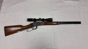 lot 14 image: Winchester Model 94 30-30 Win lever action rifle with Bushnell Sportsview scope