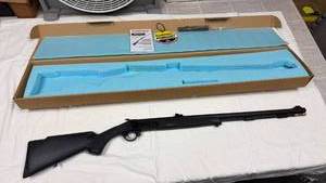 lot 21 image: Traditions Pursuit Pro break open muzzle-load .50 cal rifle with original box