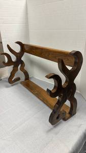 lot 50 image: Browning Buckmark logo sword rack
