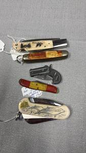 lot 86 image: Assorted pocket knives