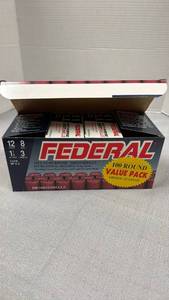 lot 99 image: Federal 12 gauge ammunition