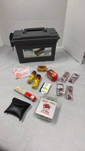 lot 105 image: BBs and ammo can