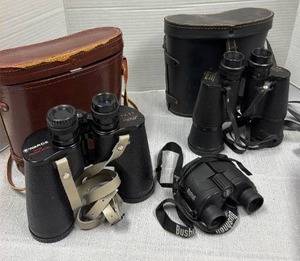 lot 114 image: Bushnell and other binoculars
