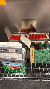 lot 120 image: Lellier and Bellot 12 ga ammunition