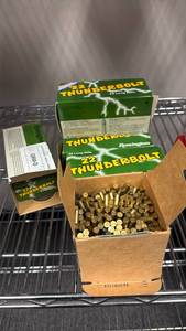 lot 122 image: Remington .22 lr ammunition all boxes full one missing 2 sm boxes