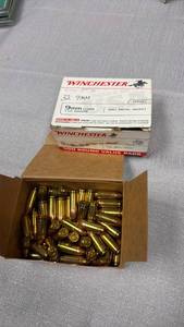lot 151 image: Winchester 9mm luger ammunition