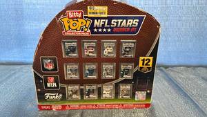 lot 2029 image: Funko Bitty Pop NFL Stars Series #1 Collector Pack 12-Pack