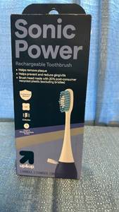 lot 2030 image: Up&Up Sonic Power Rechargeable Toothbrush