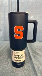 lot 2035 image: Simple Modern 40oz Trek Tumbler Syracuse Orange NCAA Licensed