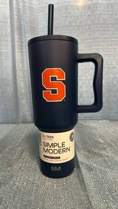 lot 2041 image: Simple Modern Trek 40oz Syracuse Orange NCAA Tumbler