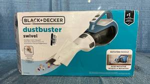 lot 2050 image: BlackDecker Dustbuster Swivel Cordless Hand Vacuum CHV1410L
