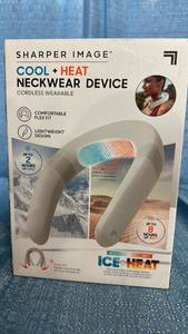 lot 2055 image: Sharper Image Cool  Heat Cordless Neckwear Device