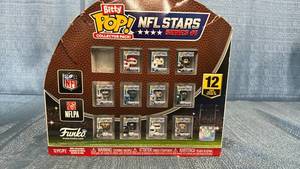 lot 2081 image: Funko Bitty Pop NFL Stars Series #1 Collector Pack 12-Pack