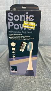 lot 2084 image: Up&Up Sonic Power Rechargeable Electric Toothbrush
