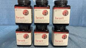 lot 2104 image: Youtheory Heart Supplement 150 Vegetarian Capsules - Set of 6